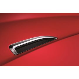 Jaguar F-Type 2013+ - Chrome Bonnet Louvres Kit