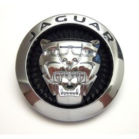 Jaguar F-Type 2013+ - Chrome & Black Radiator Grille Badge