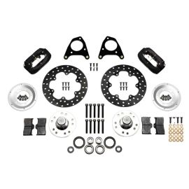 Wilwood Forged Dynalite Front Drag Kit Drilled Rotor 87-93 Mustang 84-86 SVO 5 Lug