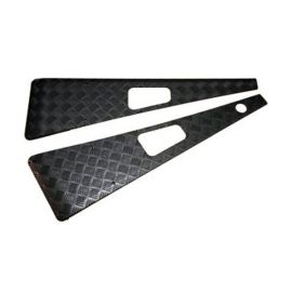 Land Rover Defender (post-2007) - Mammouth Wing Top Chequer Plate Kit (black)