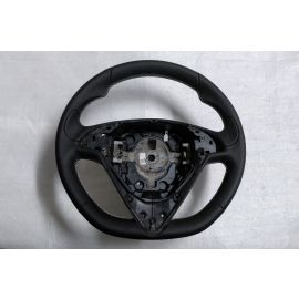 ALFA ROMEO GIULIETTA Leather Steering Wheel Flat White Stitch NEW