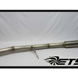 Система выхлопа ETS 4 Титан 93-98 Toyota Supra, полное титановое исполнение, легкий вес, высокопроизводительная.