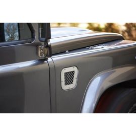 Land Rover Defender - Zunsport Bonnet Grilles and Side Vent Set (Silver)