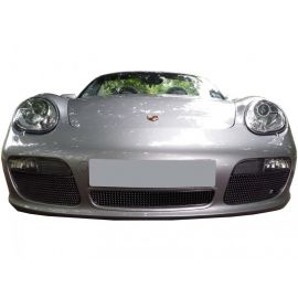 Porsche Boxster 987 (GEN1) [Manual only] - Front Grille Set (silver or black)