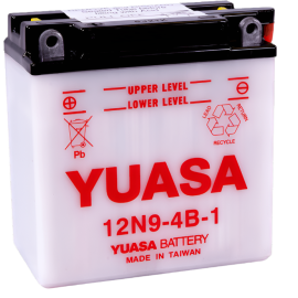 Yuasa 12N9-4B-1 Conventional 12 Volt Battery