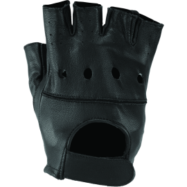 River Road Diamond Shorty Gloves Black Womens - XL
