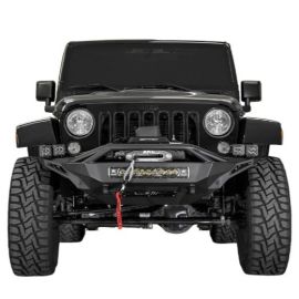 Addictive Desert Designs 07-18 Jeep Wrangler JK Stealth Fighter Front Bumper w/ Winch Mount