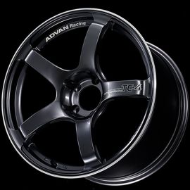 Advan TC4 18x9.5 Racing Felge in Gunmetallic 5-114.3
