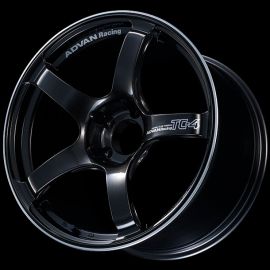 Advan TC4 18x9.5 +38 5-120 Racing Felge Schwarz Gunmetal