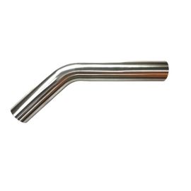 Stainless Bros 2.0in Diameter 1.5D / 3in CLR 45 Degree Bend 5in leg/8in leg Mandrel Bend