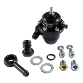 AEM 96-97 Acura CL / 94-97 Accord / 96-00 Civic Ex Black Adjustable Fuel Pressure Regulator