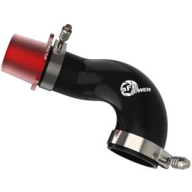 aFe 15-19 VW GTI Впускной трубопровод турбокомпрессора - Красный, замена турбо-глушителя, алюминий, высокая прочность, совместимость с aFe трубы.