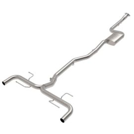 aFe 17-21 Alfa Romeo Giulia L4-2.0L (t) Mach Force-Xp 2in to 2-1/2in 304SS Cat-Back Exhaust