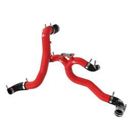 AFE 18-21 Kia Stinger V6-3.3L комплект алюминиевых трубок горячего/холодного заряда красный