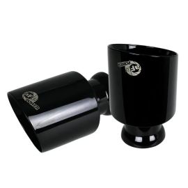 aFe MACH Force-XP 4.5" Черные запасные насадки на выхлоп для Dodge Charger/Hellcat 15-22 6.2L/6.4L