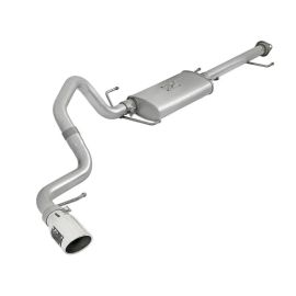 aFe Scorpion 2-1/2in Alum Steel Cat-Back Exhaust w/ Polished Tips 07-17 Toyota FJ Cruiser V6 4.0L