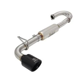 aFe Takeda 11-16 Scion TC 2.5L выхлопная система с черным наконечником, нержавеющая сталь, установка без проблем, мощный звук, высокая производительность