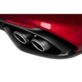 Akrapovic 17-19 Alfa Romeo Giulia Quadrifoglio Evolution Line Cat Back (Titanium)