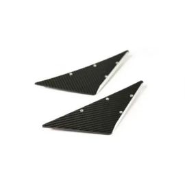 APR CF Front Bumper Canards Evo X 2008+