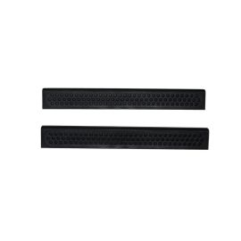 AVS Universal Stepshields Door Sills 2pc - Black