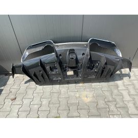 Задний бампер и диффузор Ferrari 488 Pista из углеродного волокна OEM | Доставка по всему миру