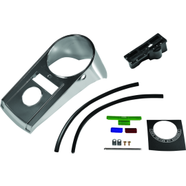 Bikers Choice 68-84FL 71-72 FX 80-86 FXWG 84-95 Softail Chrome Cast Dash Replaces H-D 71241-77T 91