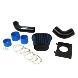 1986-1993 Mustang 5.0 Cold Air Intake Kit - Fenderwell Style - Blackout Finish