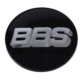 BBS Center Cap 56mm Carbon/Silver