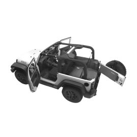 BedRug 07-10 Jeep JK 2Dr Front 3pc Floor Kit (Incl Heat Shields)