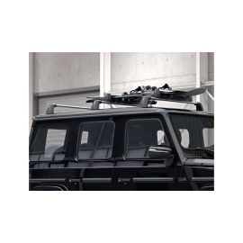 Base carrier, three crossbars, G-Class, silver-colored, black, A4638902900