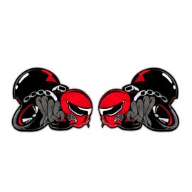 Black Widow Fender Badge