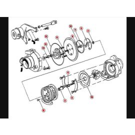 Garrett GT15-GT25 Turbo Rebuild Kit, Including VNT Turbos