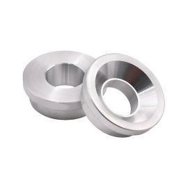 BLOX 2-Piece Billet Aluminum Solid Shifter Bushing B-Series Transmissions - Silver
