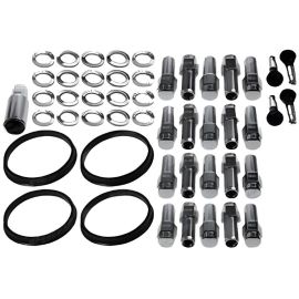 Race Star 14mm x 1.50 Open End 1.38in Shank w/ 7/8in Head Dodge Charger Deluxe Lug Kit - 20 PK