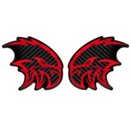 Carbon Fiber Trackhawk Fender Badge