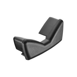 Rear wheel carrier, cover cap for wheel rail, (e.g. S-Class/ GLC/ CLA), black, A0019982521