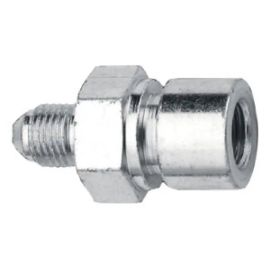 Fragola -3AN x 3/8-24 I.F. Tubing Adapter - Steel