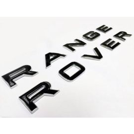 Range Rover L322 02+ – Chrom/Schwarz Frontschriftzüge