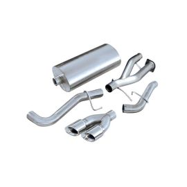Corsa 02-06 Cadillac Escalade 6.0L V8 Polished Sport Cat-Back Exhaust