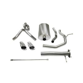 Corsa 03-06 Chevrolet SSR 5.3L V8 Polished Sport Cat-Back Exhaust