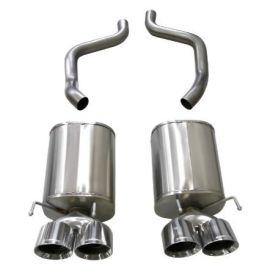Corsa 05-08 Chevrolet Corvette (C6) 6.0L/6.2L Polished Sport Axle-Back Exhaust w/4.5in Tips