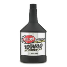 Red Line 10W40 Motorcycle Oil - Quart