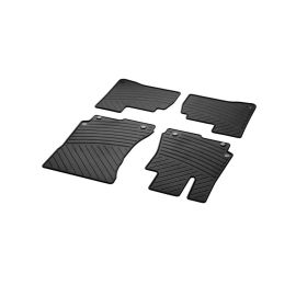 All-weather mats CLASSIC, set, 4-piece, S-Class, black, B67812039