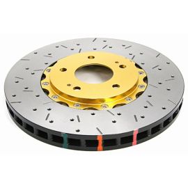 DBA 03-05 Evo 8/9 5000 Serie 2-Teile Bremsscheibe Gold hat