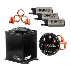 Сурж-танк 5.5L с тройными насосами DW400 | Deatschwerks | Turbo-Set
