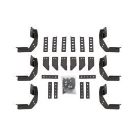 Deezee 13-23 Dodge Ram Running Board Rough Step Bracket Kit