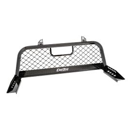 Deezee 13-23 Dodge/Ram Ram Cargo Management Cab Rack - Black Mesh