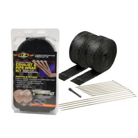 DEI Exhaust Wrap Kit - Black Titanium Wrap Locking Ties & Locking Tie Tool