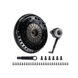 DKM Clutch 99-03 Audi A3 S3 Quattro MS Organic Twin Disc Clutch Kit w/Flywheel (660 ft/lbs Torque)