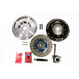 DKM Clutch VW GLI 1.8T 6-Spd Sprung Organic MB Clutch Kit w/Steel Flywheel (440 ft/lbs Torque)